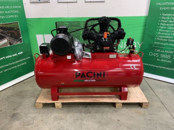 UNUSED Pacini 300L Air Compressor