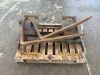 Skidsteer Loader Bracket & Forks - 5