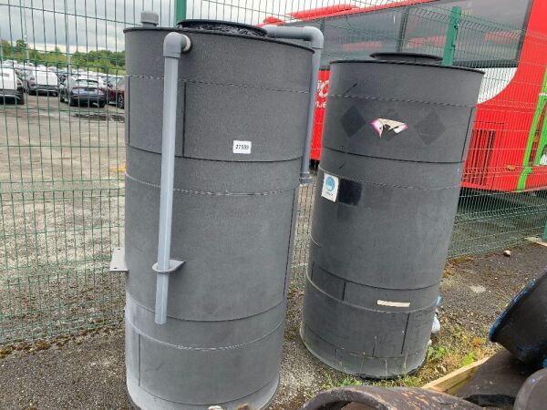 UNRESERVED 2 x Black Water/Chemical Tanks
