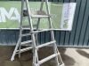 Telescopic Podium Ladder 1.36M - 2.14M - 5