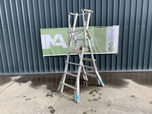 Stradbally 1.1M - 1.6M Extendable Podium Ladder