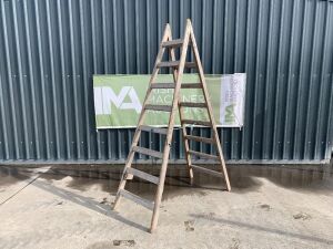 Wooden A Frame Ladder