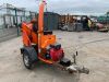 2002 Timberwolf TW19-125H Fast Tow Petrol Key Start Wood Chipper - 7