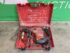 Hilti TE70-AVR 110v Demolition Drill c/w 3 x Chisels