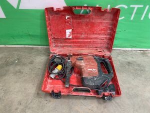 Hilti TE70-AVR 110v Demolition Drill c/w 3 x Chisels