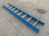 Lythe 8 Rung 2 Stage Fibreglass Ladder - 2