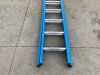 Lythe 8 Rung 2 Stage Fibreglass Ladder - 3