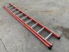 Tubesca 10 Rung 2 Stage Fibreglass Ladder - 2