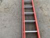 Tubesca 10 Rung 2 Stage Fibreglass Ladder - 4