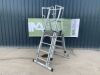 Youngman 4-6 Step Extendable Podium Ladder