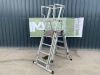 Youngman 4-6 Step Extendable Podium Ladder