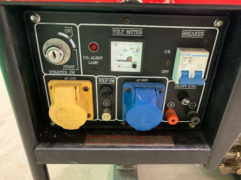 5KVA Key Start Diesel Generator | ONLINE TIMED AUCTION DAY TWO ...