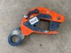 Orange/Blue Lifting Clamp