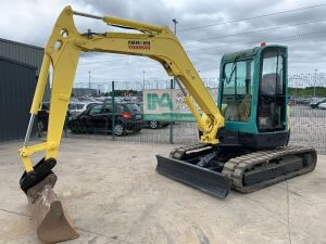 2007 Yanmar VIO55 Zero Tail Excavator c/w 3 x Buckets