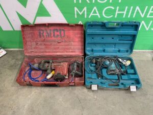 Makita 110v Hammer Drill & Hilti TE805 110v Hammer Drill