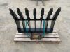 UNUSED 3FT Excavator Root Rake (45mm) - 4