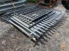 2 x Pallets Of Galvanised Palisade Fencing - 3