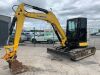 2018 Yanmar VIO55-6B Zero Tail Excavator