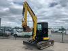 2018 Yanmar VIO55-6B Zero Tail Excavator - 2