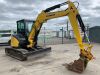 2018 Yanmar VIO55-6B Zero Tail Excavator - 7