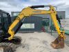 2018 Yanmar VIO55-6B Zero Tail Excavator - 16