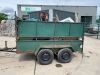 8x4 Double Axle Trailer c/w Mesh Sides & Contents - 2