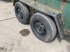 8x4 Double Axle Trailer c/w Mesh Sides & Contents - 14