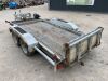 UNRESERVED Brian James Twin Axle Tilt Bed Plant Trailer - 3