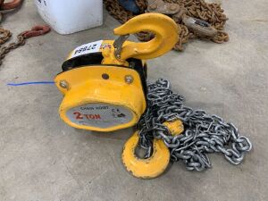 Yellow 2T Block & Tackle