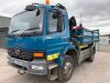 UNRESERVED 2001 Mercedes Benz Mercedes 1317 A136 Atego Tipper & HIAB Crane - 2