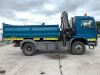 UNRESERVED 2001 Mercedes Benz Mercedes 1317 A136 Atego Tipper & HIAB Crane - 8