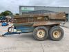 UNRESEREVED 2010 Donnelly Twin Axle Dump Trailer - 2