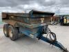 UNRESEREVED 2010 Donnelly Twin Axle Dump Trailer - 7