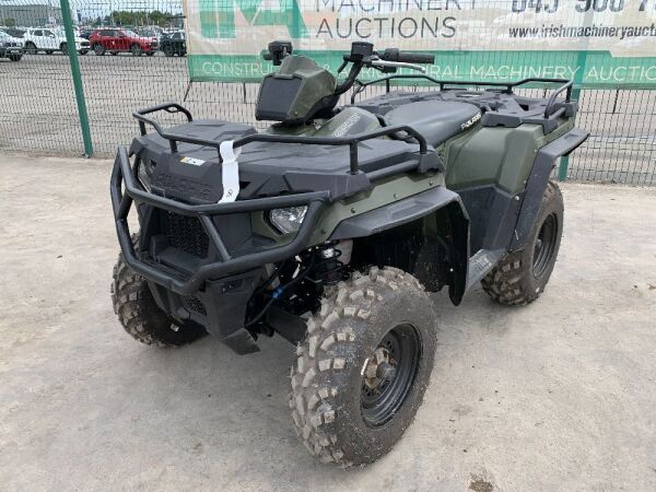 UNRESERVED 2016 Polaris Sportsman 450HD 4WD Quad