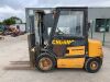 UNRESERVED 1996 Yale GDP30TF 3T Diesel Forklift - 3