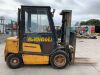 UNRESERVED 1996 Yale GDP30TF 3T Diesel Forklift - 7