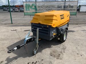 2014 Atlas Copco XAS67 Fast Tow Diesel Road Compressor