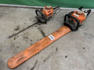 UNRESERVED Stihl HS81R Petrol Hedge Trimmers & Stihl HS45 Trimmer