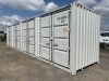 UNUSED/NEW 40FT Container c/w 4 x Side Double Doors - 2