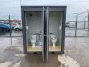 UNUSED/NEW Bastone Double Toilet Unit - 10