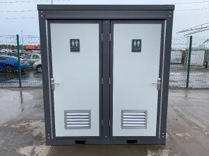 UNUSED/NEW Bastone Double Toilet Unit