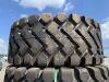 UNUSED/NEW 4 x Dump Truck Tyres - 26.5 x 25 - 8