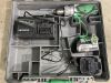 UNRESERVED Hitachi 18v Cordless Drill c/w 2 x Batteries & Charger - 2