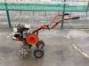 UNRESERVED Merry Tiller Petrol Garden Rotovator c/w Large Selection of Attachments - 3