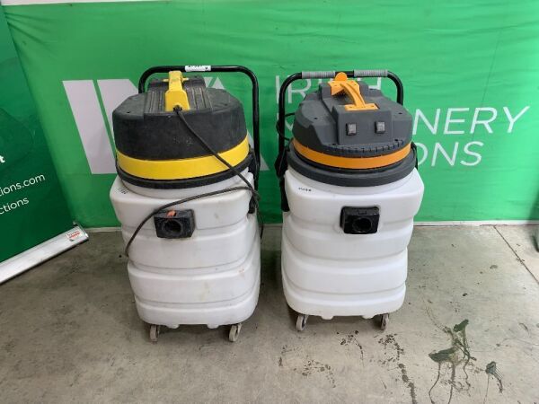 UNRESERVED 2 x Portable Wet/Dry Vacuums