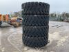 UNUSED/NEW 4 x Dump Truck Tyres - 26.5 x 25 - 2
