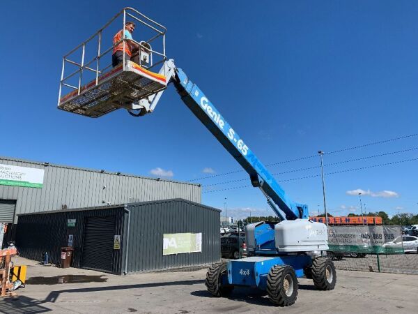 2001 Genie S-65 65Ft Straight Diesel Boom Lift