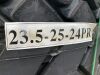 UNRESERVED 4 x Dump Truck Tyres - 23.5 x 25 x 24PR - 8