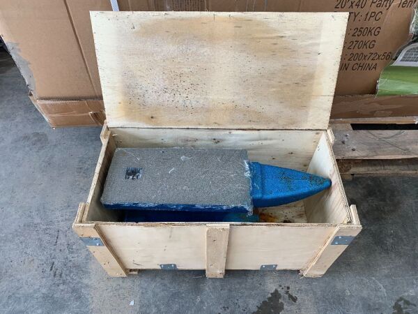 UNRESERVED 200LB Cast Iron Anvil