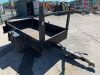 7ft x 4ft Single Axle Car Trailer - 7